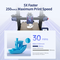 Anycubic grosir 5X kecepatan cetak lebih cepat Anycubic Kobra 2 filamen FDM Printer 3D