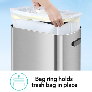 Cestino da 13 galloni sensore elettronico in acciaio inossidabile Touchless automatico casa ufficio cucina del bagno rifiuti <span class=keywords><strong>Smart</strong></span> casalinghi - Product Image 4