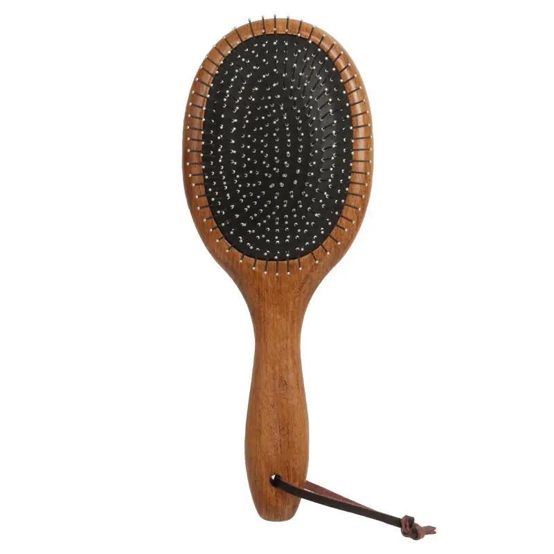 Wholesale Hot Selling Luxury wooden pet comb pet floating hair massage comb best professional deshedding tool and pet grooming