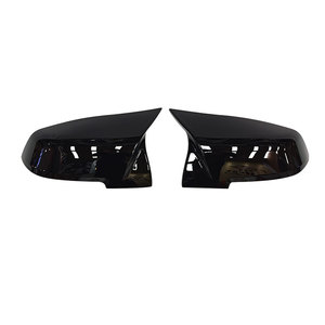 ABS penutup cermin samping gaya M hitam mengkilap, penutup cermin untuk BMW 1 2 3 4 X1 Seri F20 F22 F30 F32 F36 E84 - Product Image 1