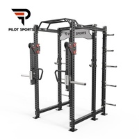 PILOTSPORTS Équipement d'entraînement bras/poitrine pour la maison et la salle de sport, Bras de jammer réglables, Accessoire pour demi-rack et full rack