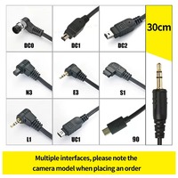 Control Remoto de Disparo Pixel con Cable de Conexión de 3.5mm DC0 DC2 N3 E3 S1 S2 para Accesorios de Cámara Canon Nikon Sony TW-283