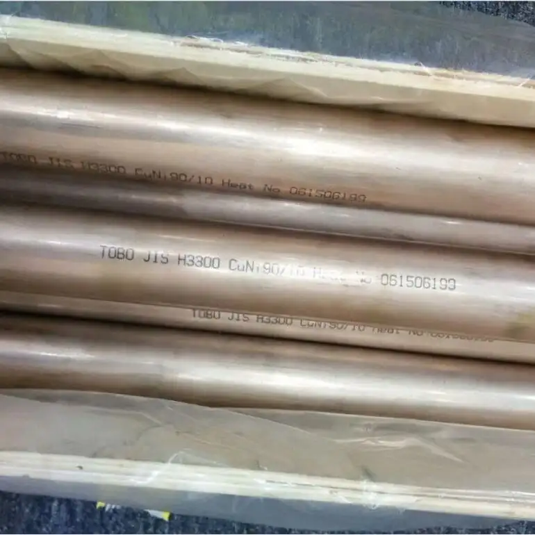 Jebo — tuyaux en alliage de Nickel et cuivre pour soudure à froid, précision, 2 "STD, JIS H3300, CuNi 90/10, sans couture C70600 9010