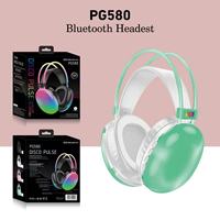Casque de jeu sans fil circum-auriculaire à puce JL PG580, éclairage LED RGB, stéréo, micro intégré, Bluetooth 5.3, pour PC et ordinateur portable – Meilleures ventes