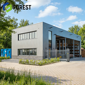 Centre de distribution logistique pour murs-rideaux, pour la fabrication, atelier à structure métallique, facile à assembler, pour l'Europe, Ontario, ignifuge, léger - Product Image 1