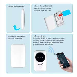 Venta al por Mayor de Routers WiFi Portátiles LTE Mifis R603 con USB, Ranura para Tarjeta SIM, 3200mAh y Función de Compartir - Product Image 5