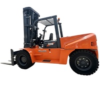 Chariot élévateur diesel MAXLIFT LG100 de grande capacité, 10 tonnes, 12 tonnes, hauteur de levage 5M-6M, moteur EPA avec déplaceur latéral hydraulique – Vente chaude en Chine