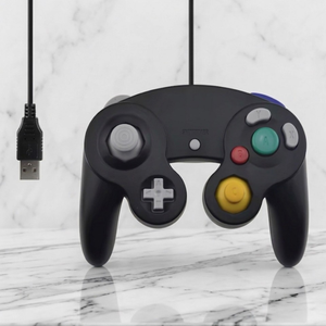 Manette de jeu USB noire Plc pour PC Switch Gamepad Vente en gros - Product Image 1