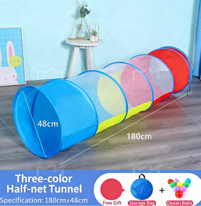Túnel de Juego Arcoíris para Bebés, <span class=keywords><strong>Juguete</strong></span> Sensorial para la Integración Temprana en Jardín de Infancia, Juego de Exploración en Interiores - Product Image 3