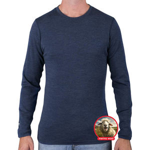 CELINNE Midweight Long Sleeve Thermal Shirt <b>Men</b> <b>Base</b> <b>Layer</b> High Quality Autumn Winter <b>Merino</b> <b>Wool</b> <b>Mens</b> T-Shirts - Product Image 1