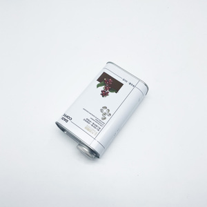 Bán nhà máy vuông 300 gam tinplate hạt cà phê <span class=keywords><strong>tin</strong></span> có thể với degassing van và biểu tượng tùy chỉnh - Product Image 4