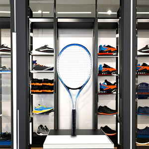 ไม้เทนนิสคาร์บอนไฟเบอร์คุณภาพสูง ออกแบบอย่างมืออาชีพ พร้อมบริการสลักโลโก้ สำหรับกีฬาในร่ม ฝึกซ้อม พร้อมสายรัดไม้เทนนิสและตัวลดแรงสั่นสะเทือนไนลอน - Product Image 2