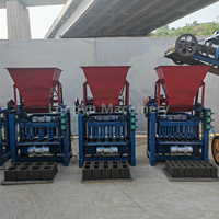 Nouvelle Machine Semi-Automatique de Fabrication de Blocs, Machine à Briques Autobloquantes pour Pavés, Machines à Briques Creuses en Ciment
