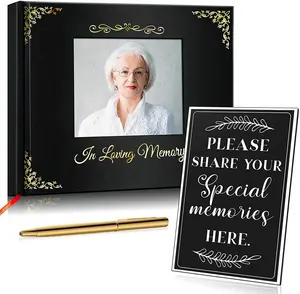 Groothandel Funeral Gastenboek Voor Bruiloft Viering Van Leven Gastenboek