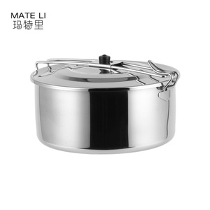 600ml du lịch nấu ăn nồi Xách Tay Đồ nấu nướng cắm trại nấu ăn đồ dùng nồi siêu nhẹ nấu nồi - Product Image 5