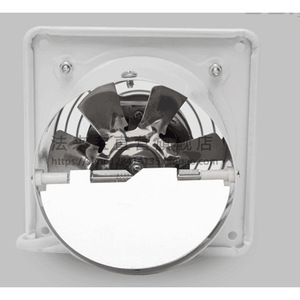 Ventilador de Extracción Silencioso de 4 Pulgadas (100 mm) con Aspas de Acero Inoxidable, Ventilador de Pared Axial para Cocina y Baño - Product Image 1