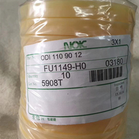 Sello Hidráulico de Poliuretano PU Amarillo Tipo ODI de la Marca Japonesa Original N0k, Sello de Pistón, Sello ODI