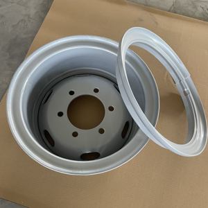 Ruedas de cargador Llantas de acero de tubo de 6,5-16 pulgadas para neumáticos de 825-16 - Product Image 2