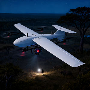 UAV à voilure fixe hybride avec télécommande pour la topographie, la cartographie, le sauvetage et l'inspection, évitement des obstacles, temps de vol de 8 à 9 heures - Product Image 2