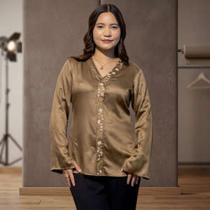Camisa Casual Suave para Mujer con Corte Moderno y Diseño Clásico para Uso Diario, Ligera, Cómoda y Elegante, Compre Directamente del Proveedor - Product Image 3