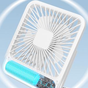Venta al por mayor plegable al aire libre recargable mini ventilador soporte de mano Oficina ventiladores eléctricos USB portátil refrigeración ventiladores de mesa ajustables - Product Image 4
