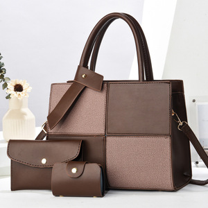 WEEKS SH0424 Nouveau sac à bandoulière pour femme en <span class=keywords><strong>cuir</strong></span> PU avec deux sangles, doublure en polyester, fermeture éclair - Sac à main <span class=keywords><strong>de</strong></span> luxe <span class=keywords><strong>de</strong></span> haute qualité - Product Image 6