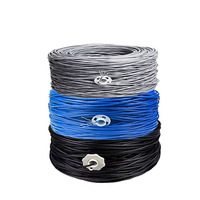 Cable de Red Ethernet de Alta Velocidad de 305 m, UTP, FTP, SFTP, Cat 5e, 6a, 6, Cat5e, Cat6a, Cat6, para Uso en Interiores y Exteriores, Conector RJ45