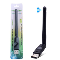 Kartu Jaringan USB WiFi Mini MT7601 150M Penerima Wifi Nirkabel Eksternal USB2.0 Antena Wi-Fi Adaptor LAN Dongle Grosir