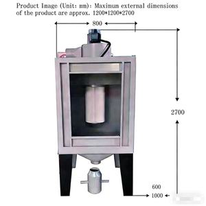 Cabina de pulverización de recubrimiento de bobinas personalizada Galin, con sustrato de hierro para núcleos de motor, pistola pulverizadora reemplazable, fácil de operar, 1 año de garantía para laboratorio - Product Image 3