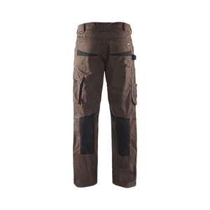 BLAKLADER - 149513307899D112 Service <b>trousers</b> with stretch Brown/<b>Black</b> - EAN 7330509552773 <b>WORK</b> <b>TROUSERS</b> <b>CARGO</b> <b>WORK</b> <b>TROUSERS</b> - Product Image 3