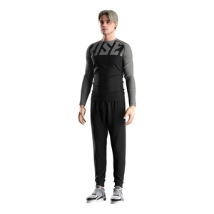 Wholesale Muscle Stretch Clothes Casual Fitness New Gym Wear <b>Design</b> Sport Men <b>Custom</b> Logo Long Sleeve <b>Compression</b> <b>Shirt</b> - Product Image 5