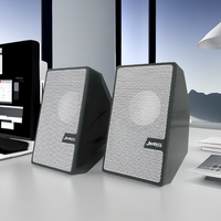 Speaker Kantor Berkabel USB Jedel untuk Komputer Rumah, Laptop, PC, Set Speaker Mini Desktop Bertenaga USB
