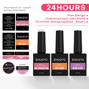 Smalti Gel Professionali Vegani per Unghie, Lacca UV Costruttiva, Set di Smalti Gel per Unghie - Product Image 3
