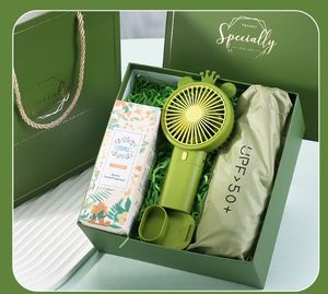 2024新款女式杯巾雨伞香皂套装防晒汽车保险圣诞毕业情人节礼物 - Product Image 6