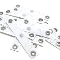 Etiquetas UHF lavables NXP UCODE 9 RFID Etiqueta de lavandería textil para la gestión de lavado de ropa