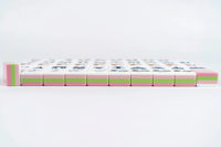 Tuiles de Mahjong Américaines de Luxe Modernes, Motif Macaron, Jeu de Divertissement, Tuiles en Acrylique Portables