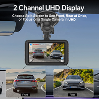 Caméra embarquée double objectif FHD 1080P 170° à succès commercial °   Enregistreur grand angle avec capteur G, garantie 1 an