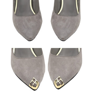 Protezioni per Tacchi Alti in Ferro, Copri-Tacchi per Scarpe da Donna e Ragazze (Oro, Argento, Nero) - Product Image 2