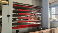 Presse à bois 200T4*8 à 5 couches pour panneaux de bois stratifié, MDF, contreplaqué, meubles, avec plateau en acier, presse hydraulique à chaleur