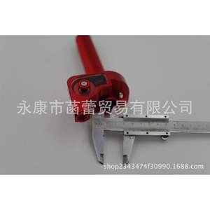 Pièces de modification de moto tout-terrain en alliage d'aluminium, levier d'accélérateur visuel CNC de grande taille, levier de carburant, poignée de guidon - Product Image 3