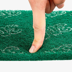 15*10 CM rouge et gris couleurs Chine fait facile à nettoyer réutilisable Rectangle voiture propre et voiture polissage tampon à récurer - Product Image 3