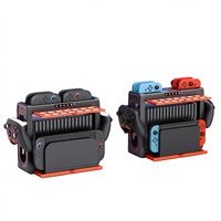 PG-SW2027 Multifunctionele opberg- en oplaadstandaard voor Switch 2/Switch/NS OLED Disc opbergrek PG-SW2027W