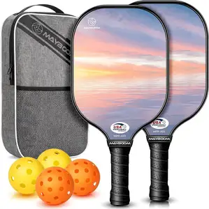 USAPA Standard-Glasfaser Pickleball-Paddeln mit hohem Kieseldraht-Spin leichtgewicht Polymer-Honeycomb-Thermoformpaddel Ser