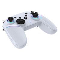 Manette de jeu sans fil à six axes avec éclairage LED, fonction de programmation de macros pour Switch, comprend la fonction de réveil