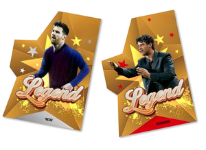 Lot de 20 boîtes de cartes de foot mystérieuses de stars du football (Messi, <span class=keywords><strong>Ronaldo</strong></span>, Yamal) avec signature authentique et notation, collection DAKAR 26 - Product Image 5