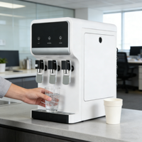 Purificador de Agua Inteligente para Escritorio, Sin PFAS, Filtración de 0.0001um, Sistema de Agua Potable de Grado Laboratorio, Sostenible, Venta al Por Mayor B2B