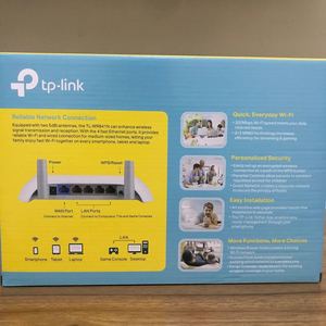 TP-Link <span class=keywords><strong>WR841N</strong></span> Antena dual 300M Enrutador de banda ancha inalámbrico para el hogar Fuente de alimentación en inglés Regulaciones europeas de EE. UU. Max LAN 300Mbps - Product Image 3