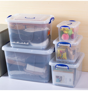 Direkt vom Hersteller PP-Kunststoff Aufbewahrungsbox Tragbare Transparente Haushalts-Aufbewahrungsbox für Kleidung und Bettdecken - Spritzgusstechnik - Product Image 1