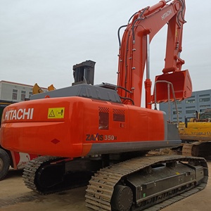 Hitachi Zaxis 350H Hydraulic Excavator 2020 Model 35 Ton 1.7m Bucket Capacity Orange Color <b>Track</b> Type Diesel Engine <b>Pump</b> - Product Image 1