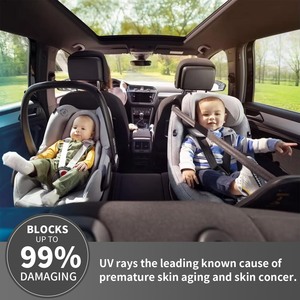 Films solaires pour vitres de voiture pré-découpés teintés en noir, <span class=keywords><strong>film</strong></span> pour vitres latérales de voiture rouge, <span class=keywords><strong>film</strong></span> pour vitres de voiture premium, rejet IR - Product Image 5